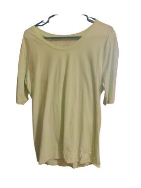DownEast Women's Short Sleeve Scoop Neck Tee - Light Green